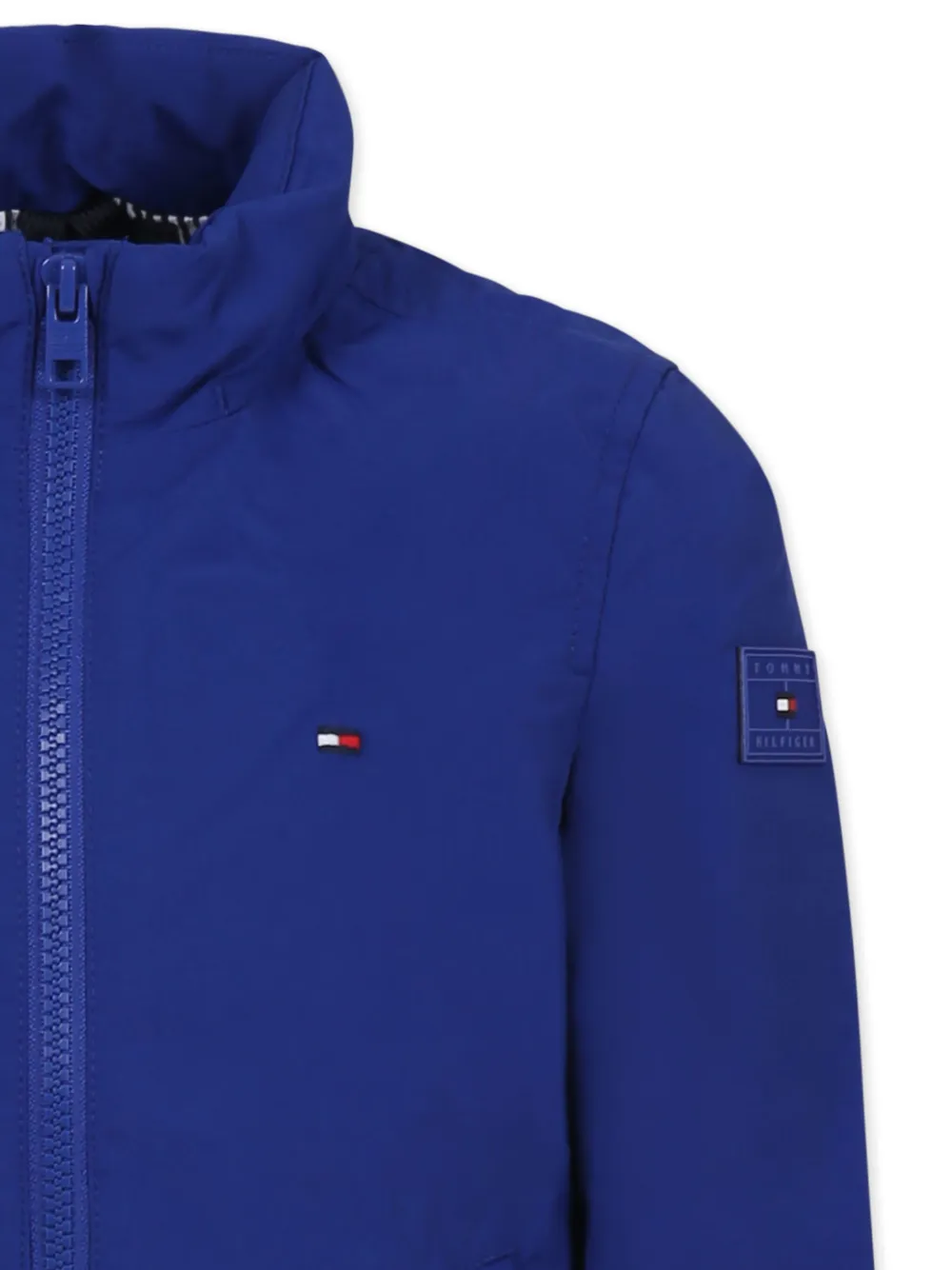 Tommy Hilfiger Junior Gewatteerd jack Blauw