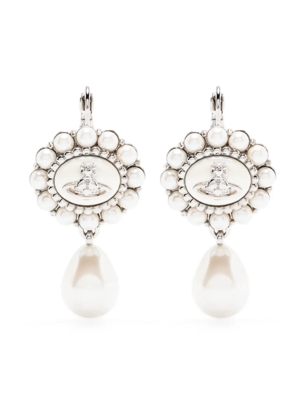 Vivienne Westwood パール ピアス - シルバートーン Vivienne Westwood パール ピアス - シルバートーン