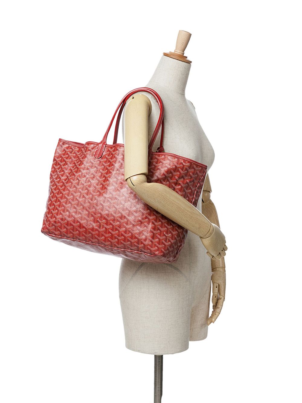 Goyard Pre-Owned 2017 Goyardine Saint Louis PM shopper - Rood