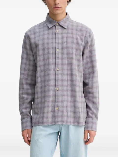 Won Hundred checked button-down shirt