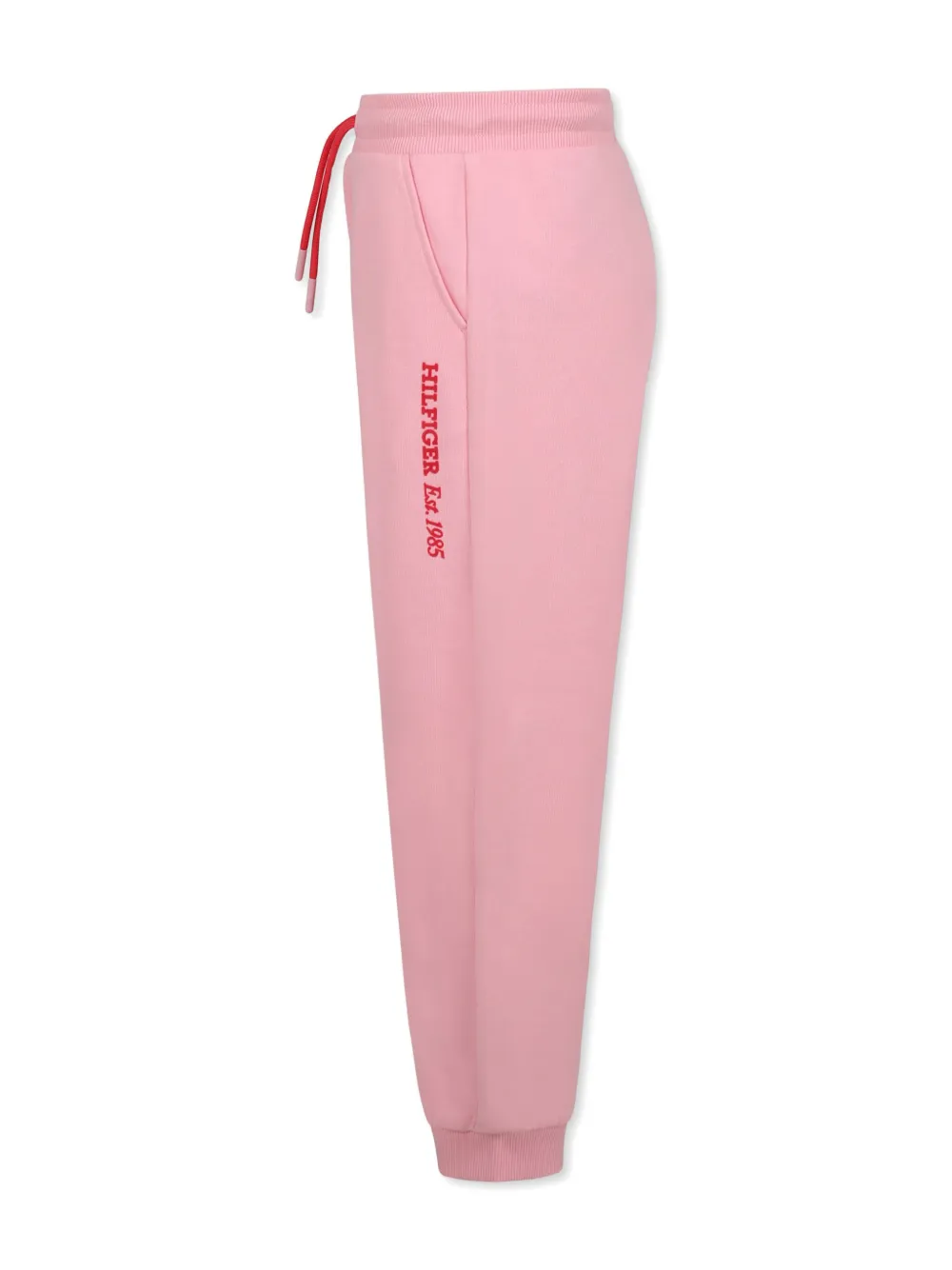 Tommy Hilfiger Junior Trainingsbroek met logoprint Roze