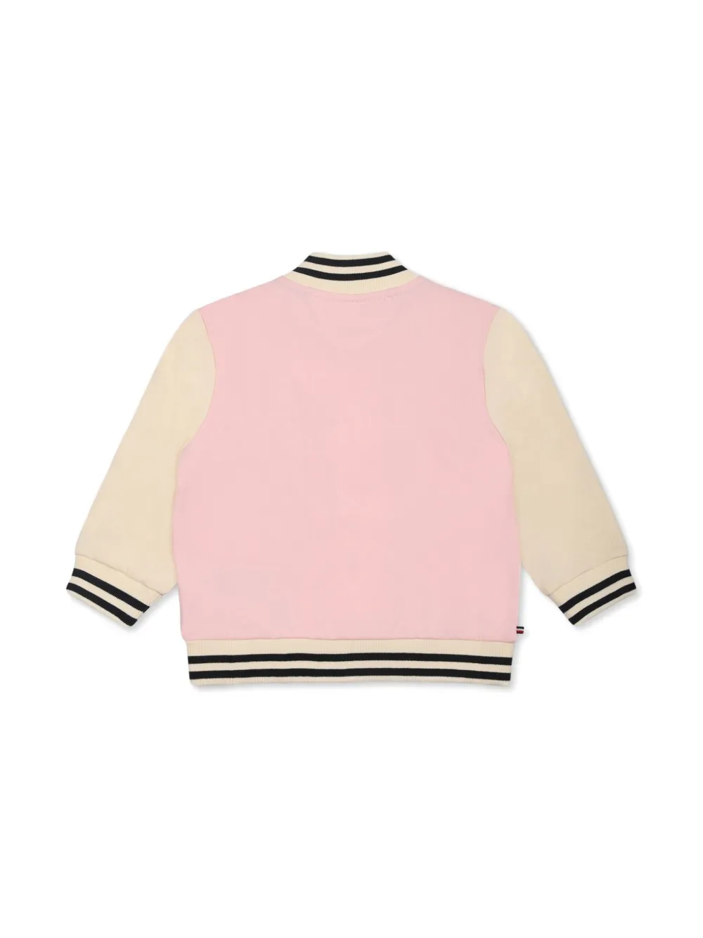 Tommy Hilfiger Junior embroidered-logo bomber jacket - Roze