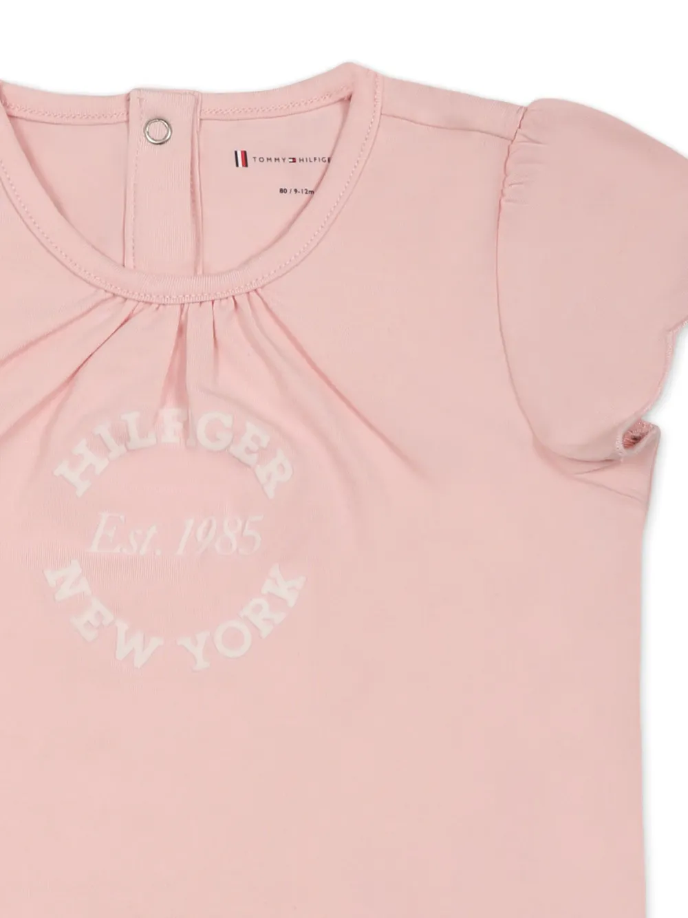 Tommy Hilfiger Junior T-shirt met grafische print Roze