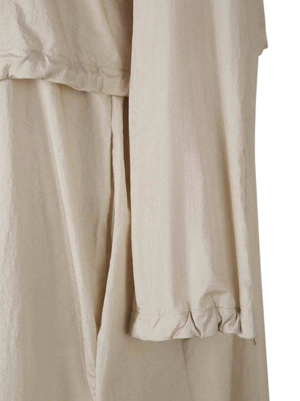 Herno Trenchcoat met verborgen capuchon Beige