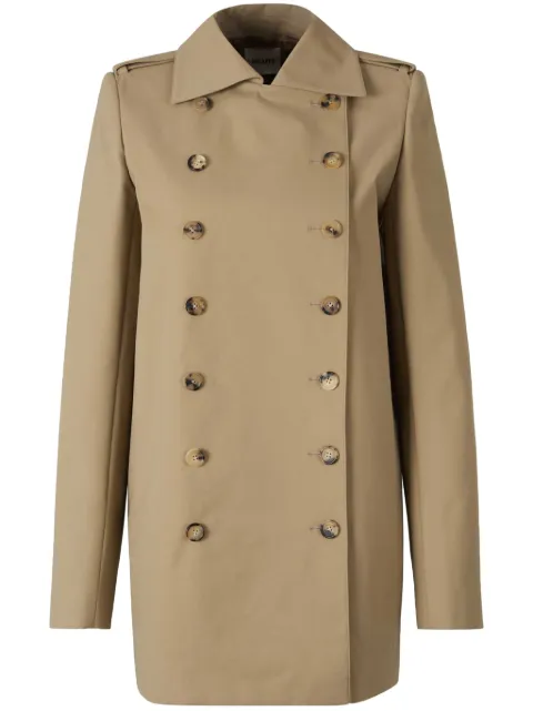 KHAITE double-breasted trench coat 