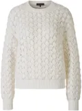 Loro Piana crochet sweater - White