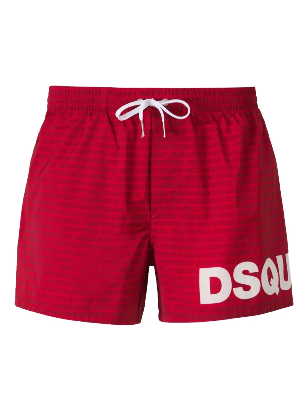 DSQUARED2 shorts de playa con logo | rojo | Image 1