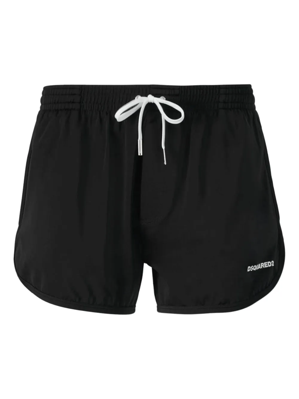 DSQUARED2 logo-print swim shorts | Black | Image 1