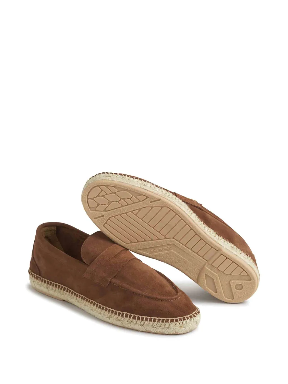 Lardini suede espadrilles Brown