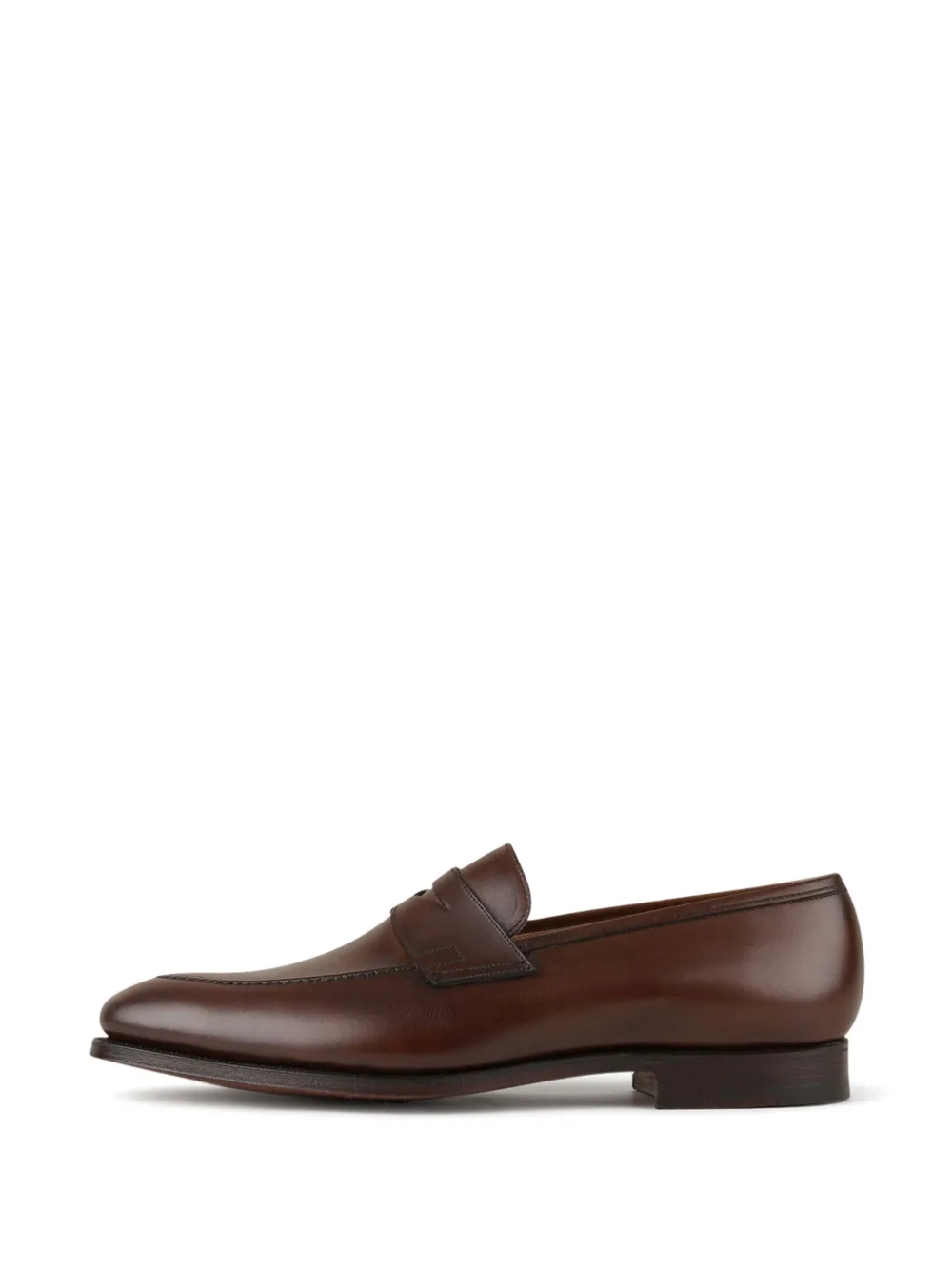 Crockett & Jones leather loafers Brown