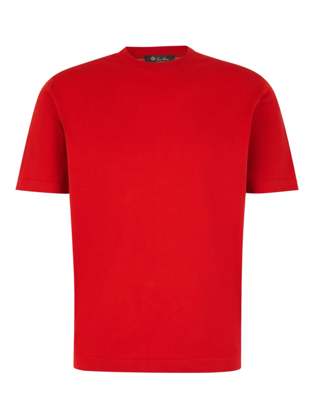 Loro Piana Katoenen T-shirt Rood