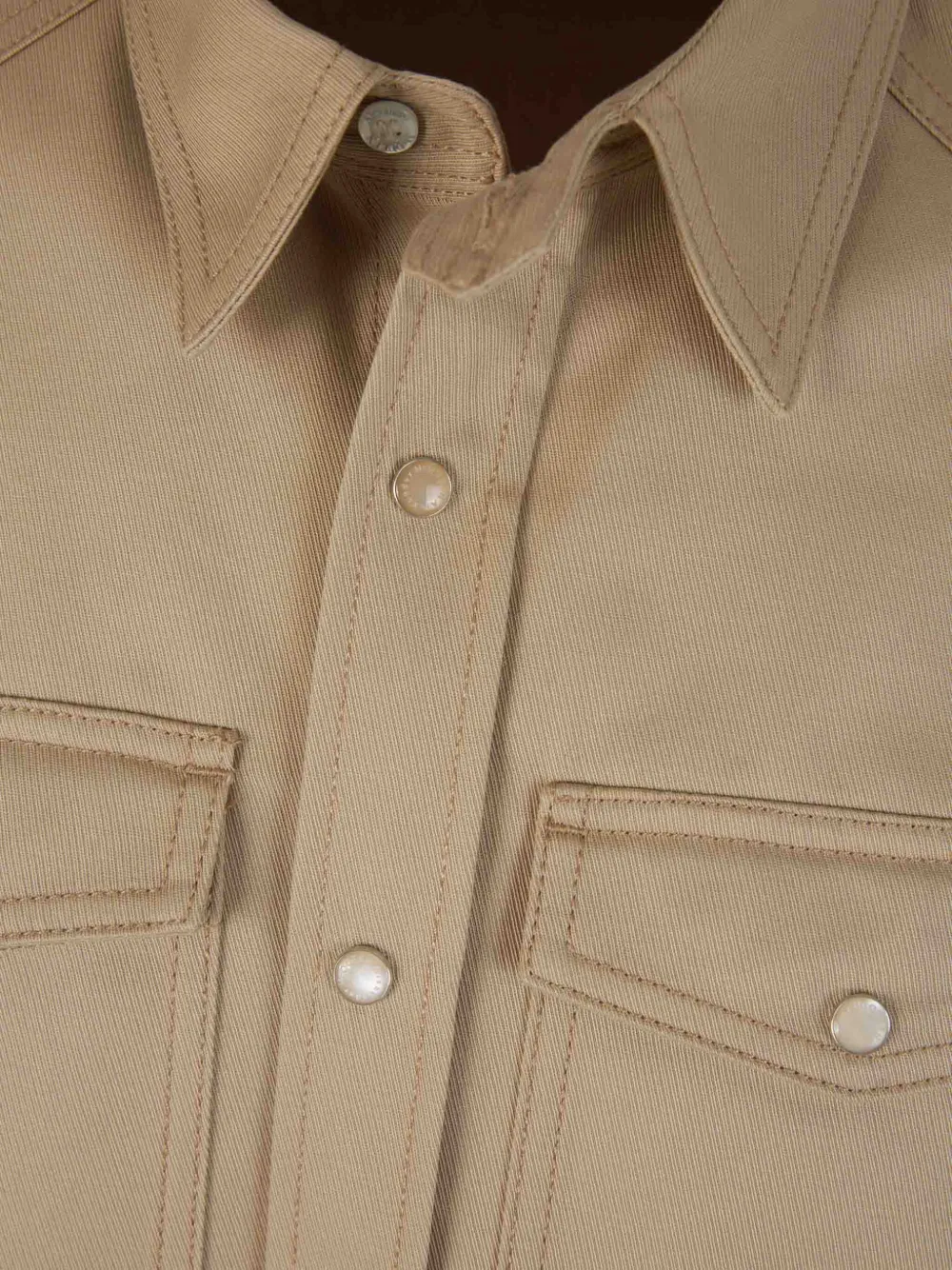 Alexander McQueen Katoenen shirtjack Beige