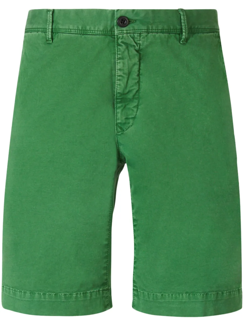 Incotex Katoenen bermuda shorts Groen