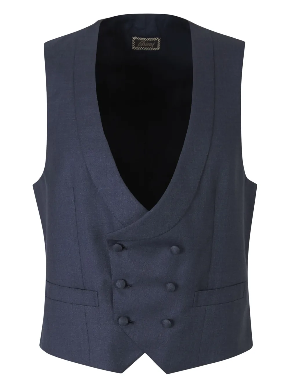 Brioni Pak van wol-zijdemix Blauw