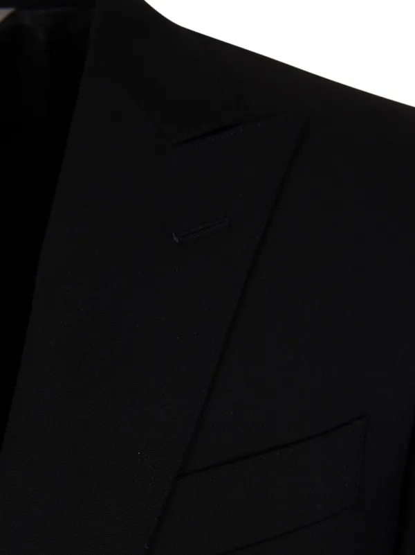 Canali テーラード ウールジャケット | ブラック | FARFETCH JP