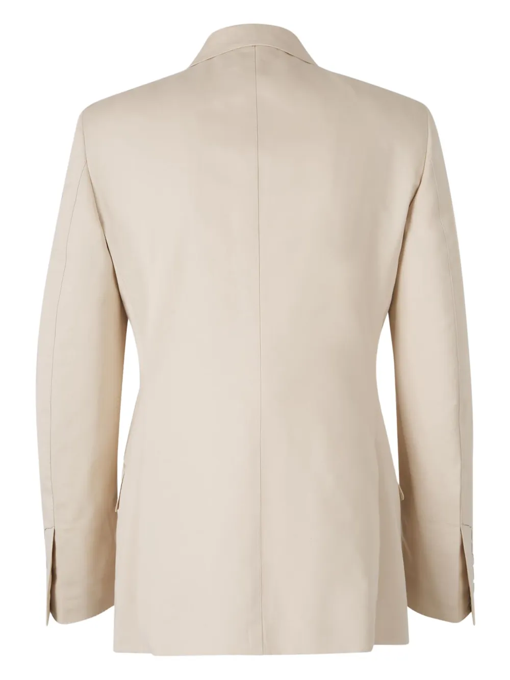 TOM FORD Pak met enkele rij knopen Beige