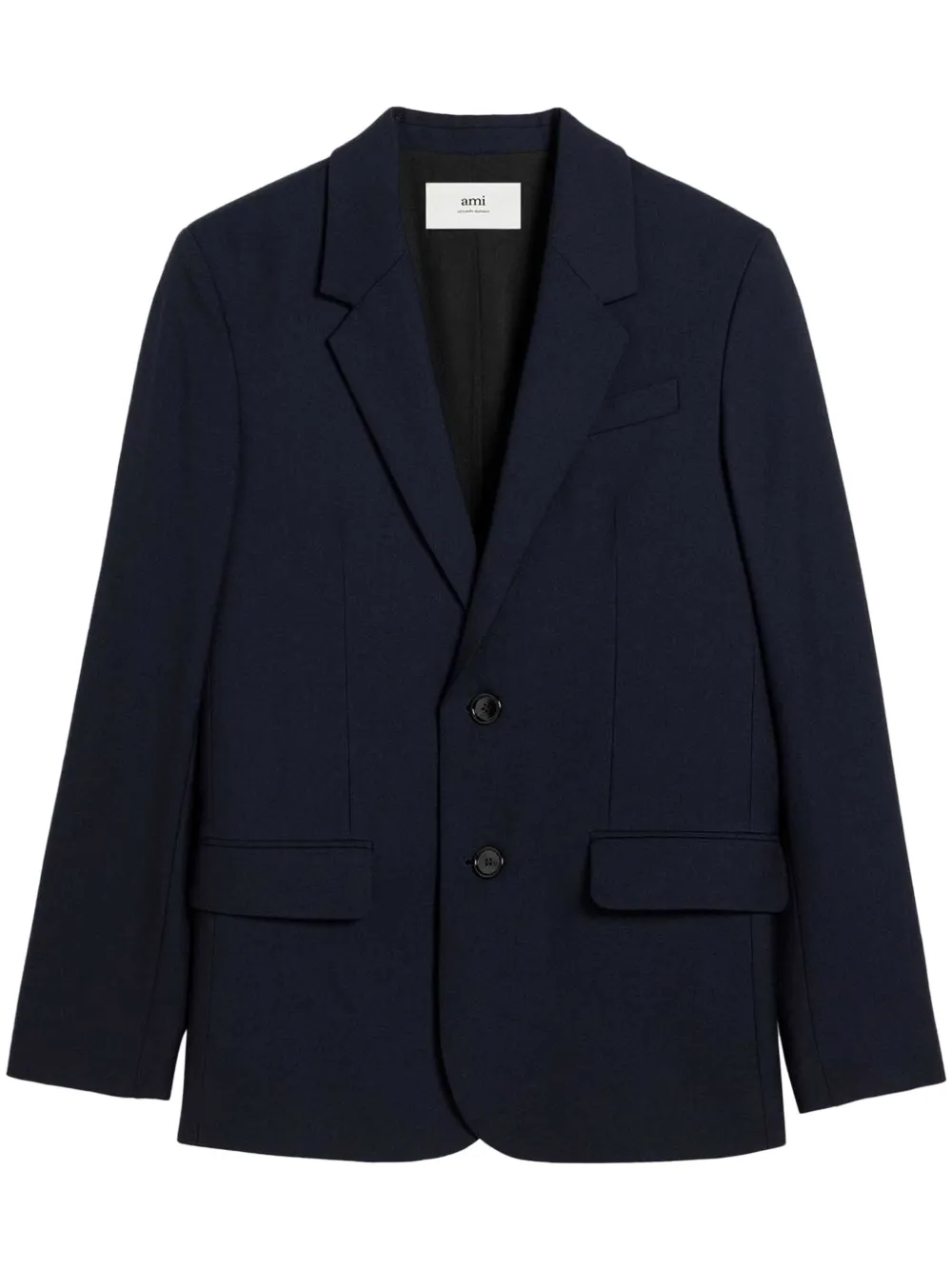 AMI Paris Wollen blazer Blauw