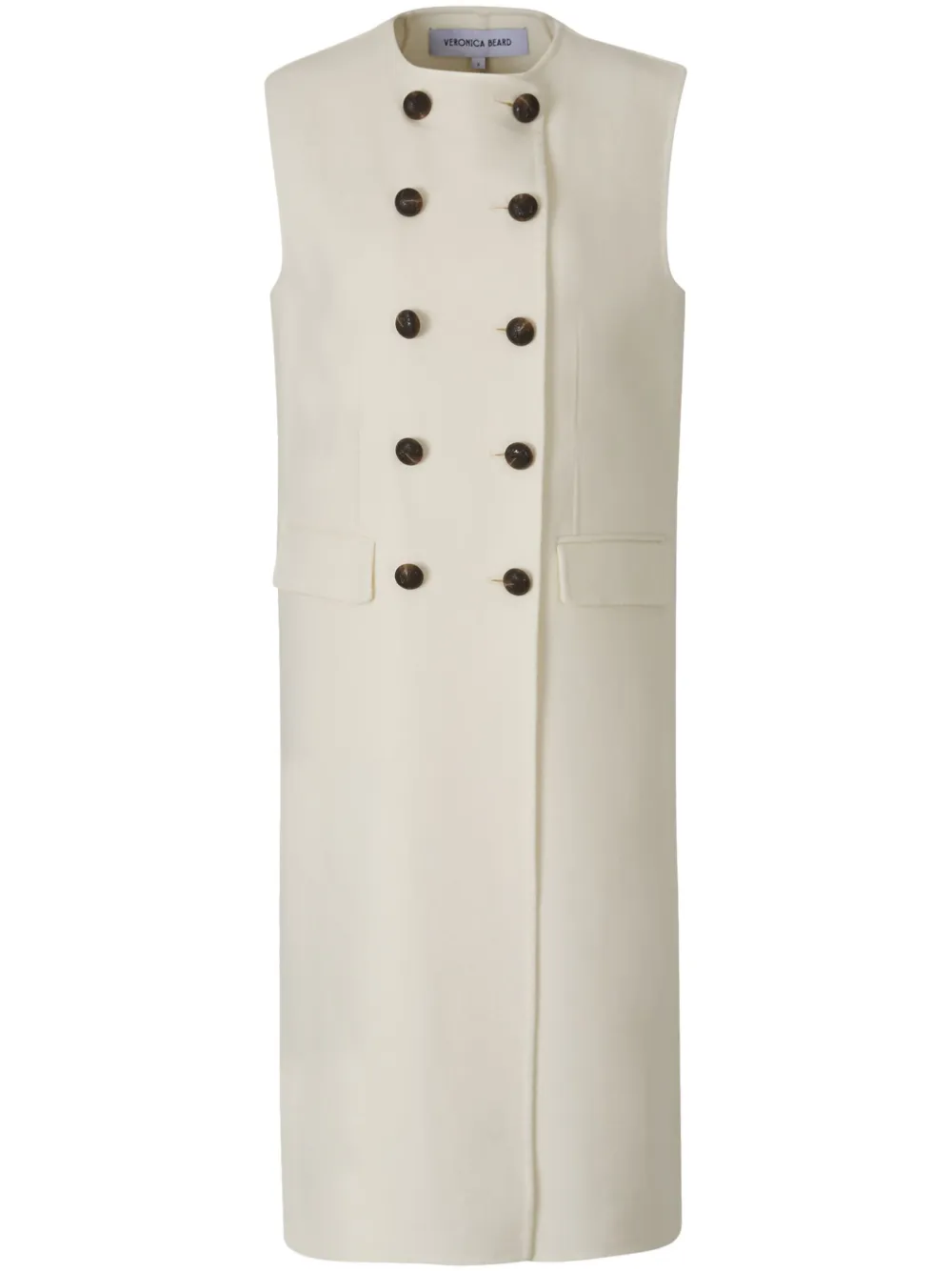 Veronica Beard Hoxton gilet Beige