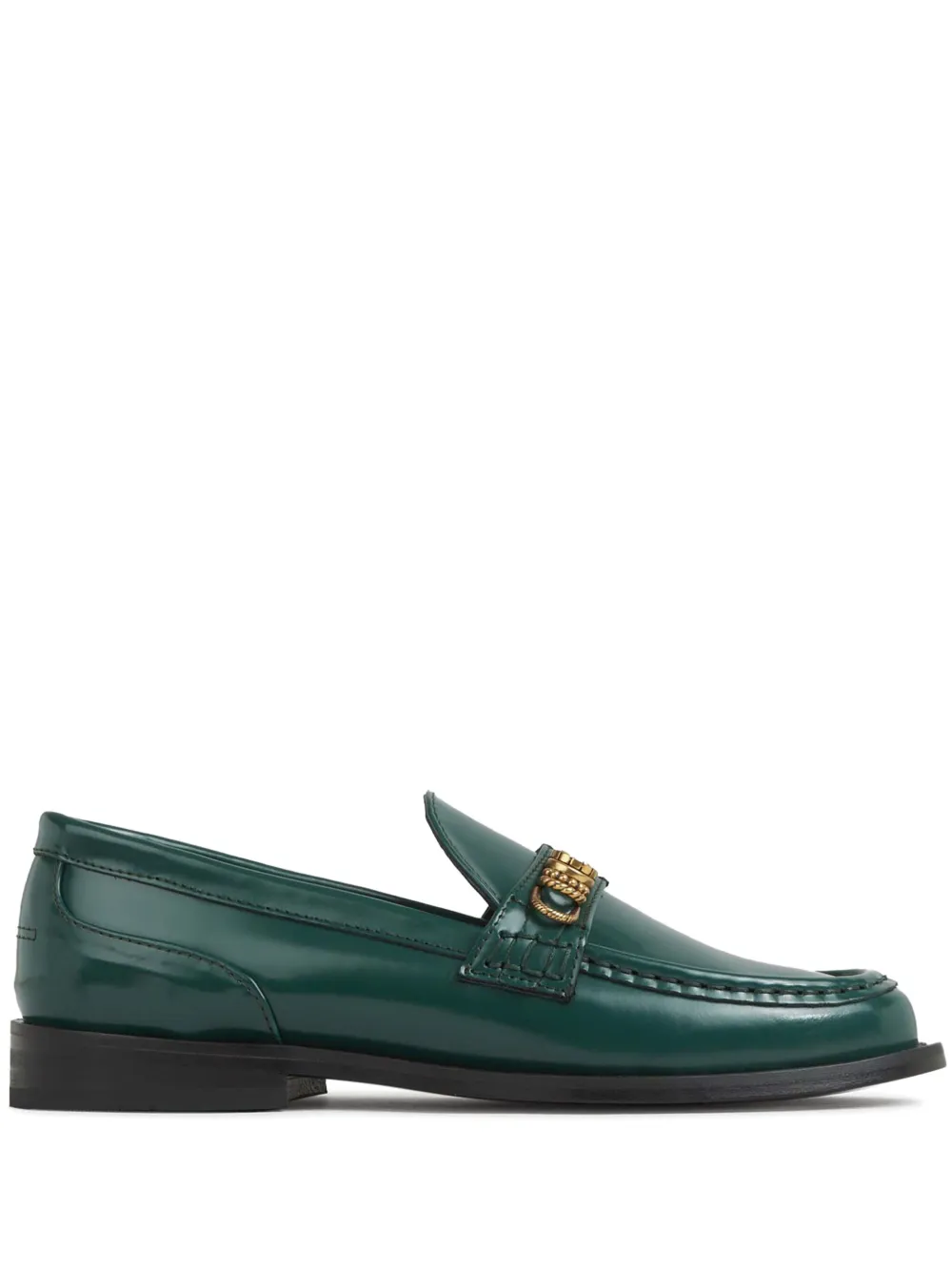 Dorothee Schumacher Modern Shine loafers Groen