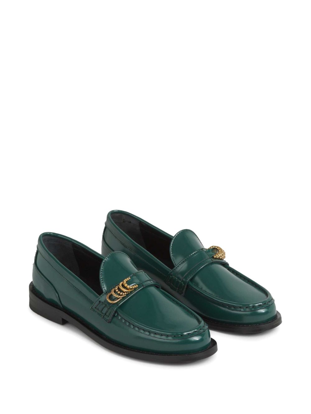 Dorothee Schumacher Modern Shine loafers - Groen