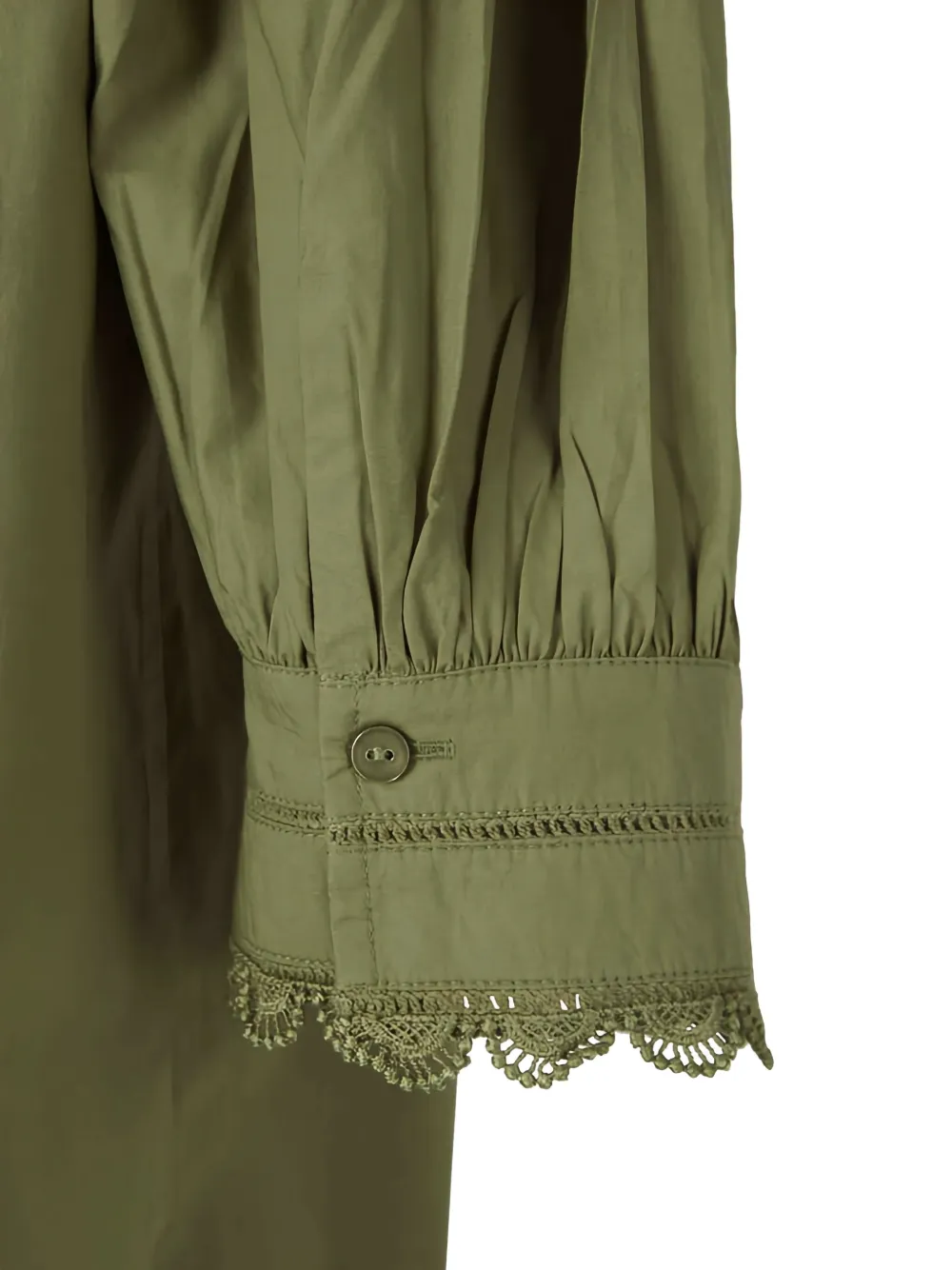 Ulla Johnson Dylan ruimvallende blouse Groen