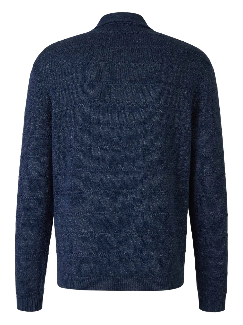 Loro Piana Geribbeld poloshirt Blauw