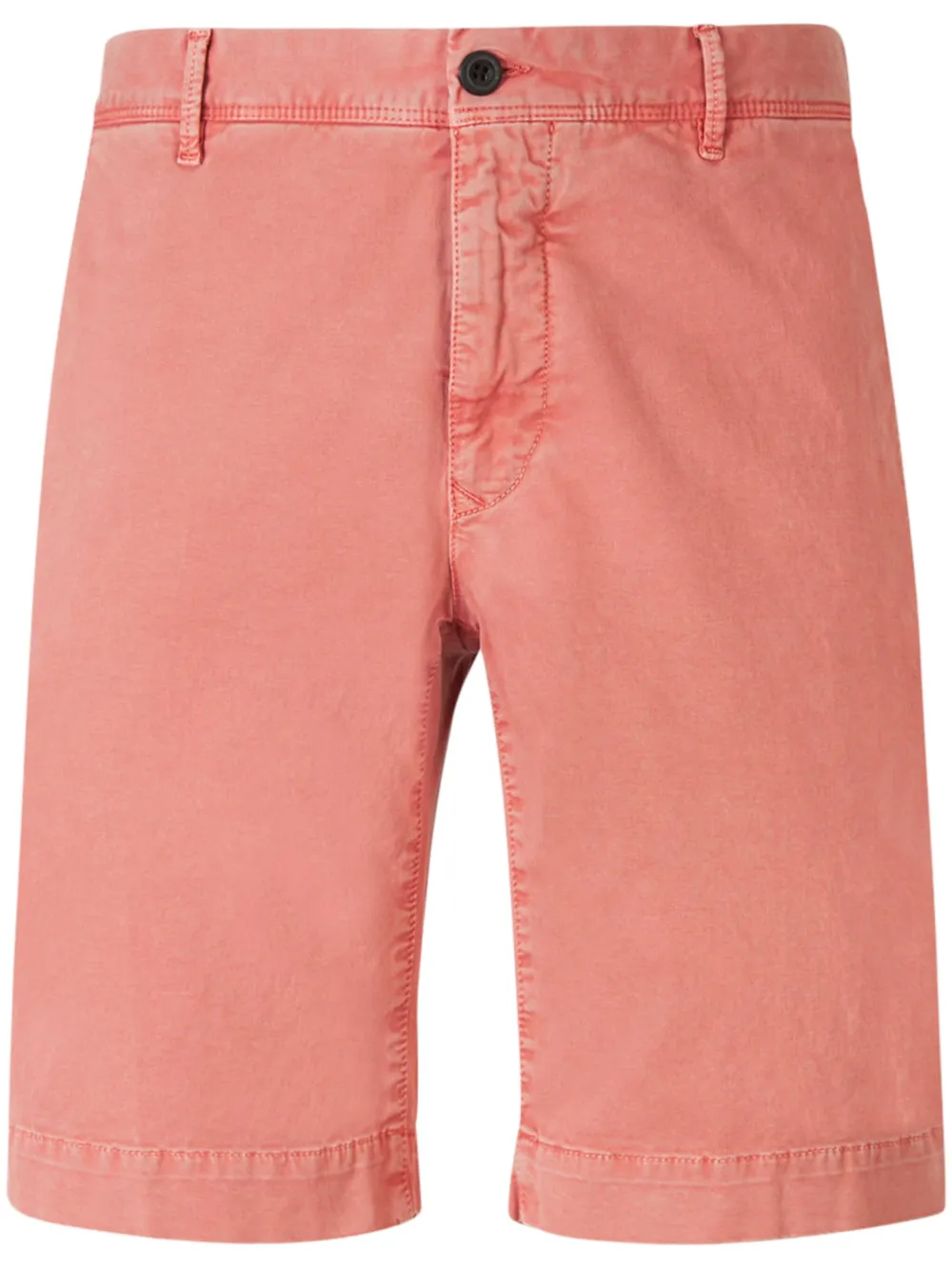 Incotex Shorts met geborduurd logo Roze