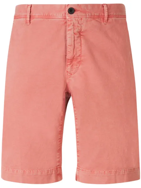 Incotex logo-embroidered shorts