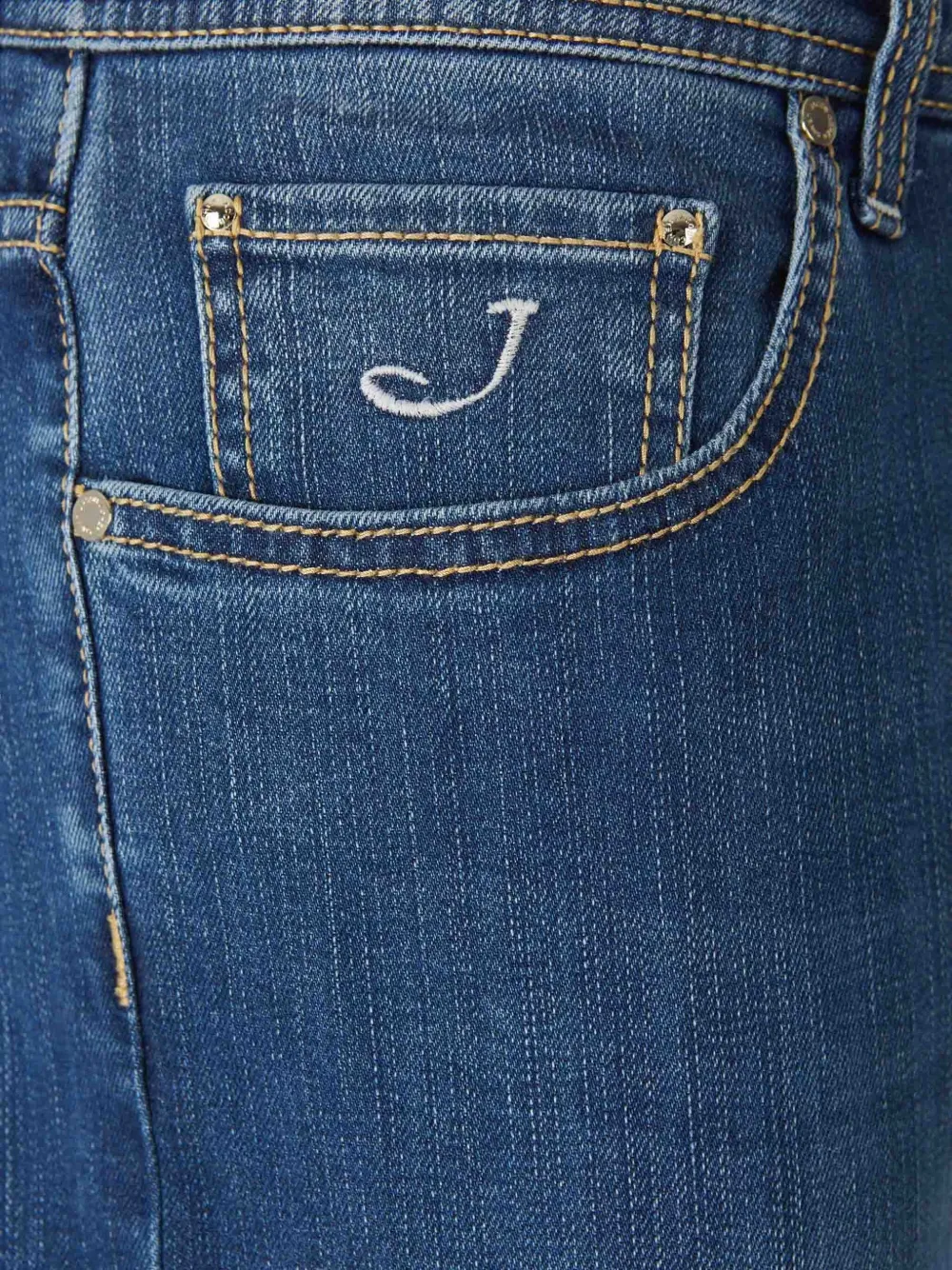 Shop Jacob Cohen Slim Fit Jeans In Blue