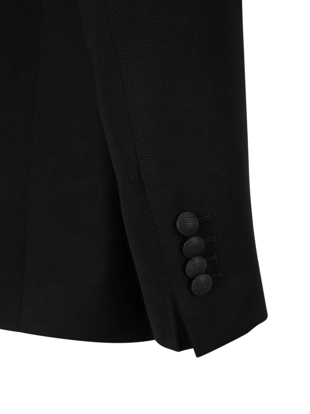 Lardini Blazer met enkele rij knopen Zwart