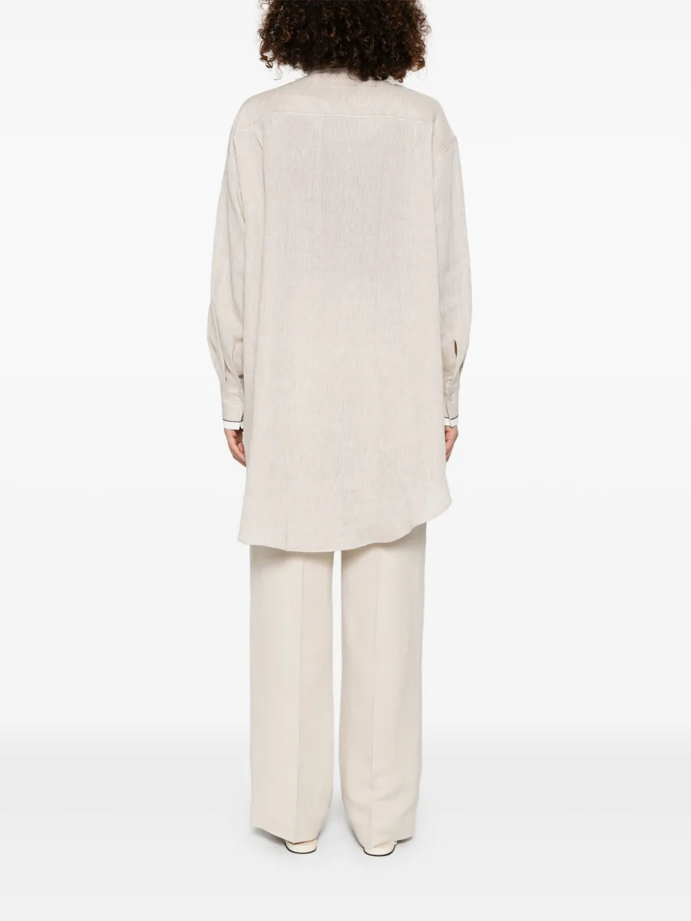 Brunello Cucinelli Linnen blouse Beige