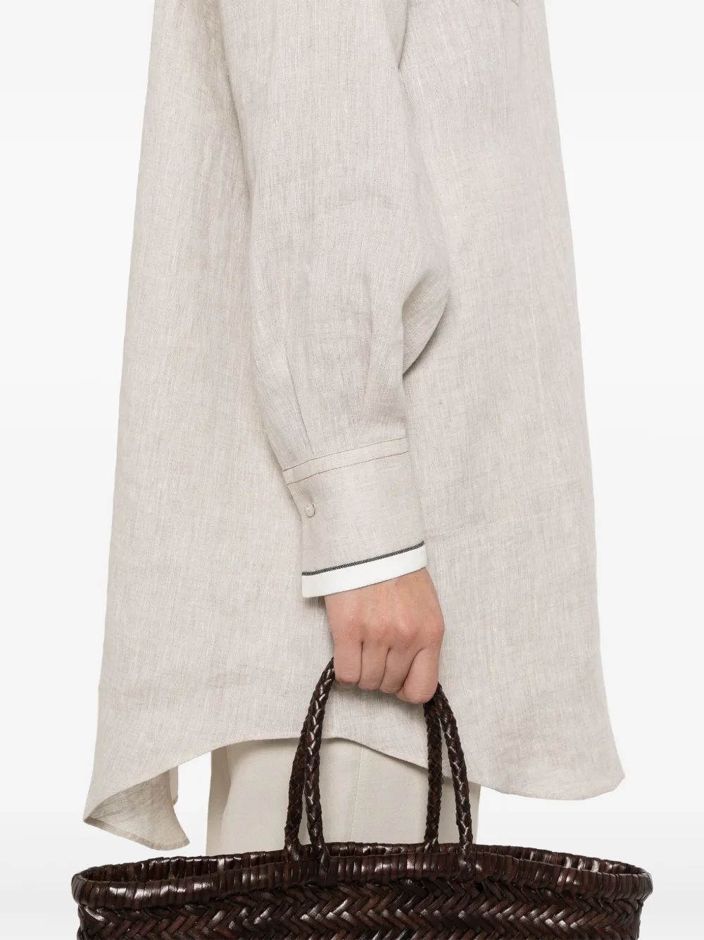 Brunello Cucinelli Linnen blouse Beige