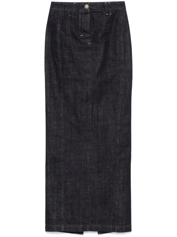 ☆関税込☆【JACQUEMUS】La Jupe De-Nimes スカート Jacquemus Le Jupe De-Nimes マキシスカート | ブルー | FARFETCH JP