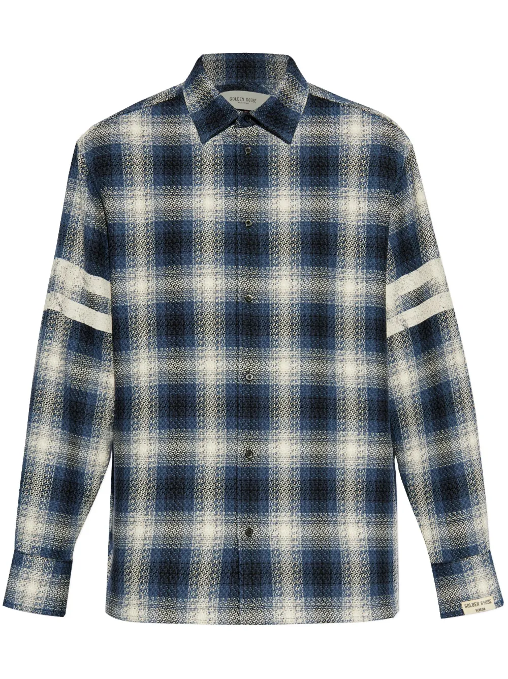 Golden Goose Geruit overhemd Blauw