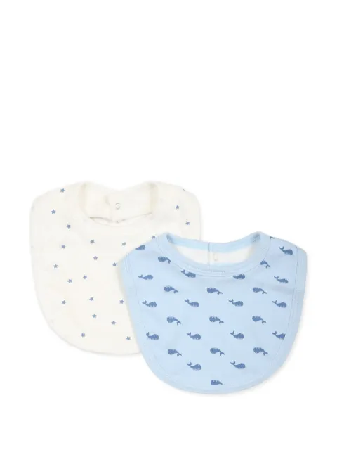 Petit Bateau set de dos baberos