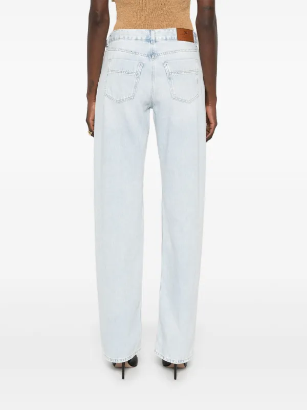 デニム・ジーパン ELISABETTA FRANCHI Woman Jeans White PJ93N 360 Women's Denim Jeans from Elisabetta Franchi - stylishness