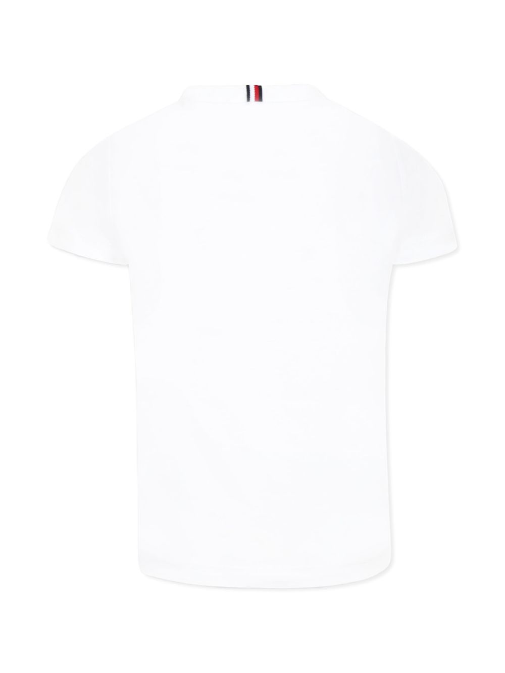 Tommy Hilfiger Junior logo-print T-shirt - Wit