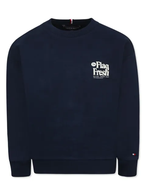 Tommy Hilfiger Junior Flag-print sweatshirt 