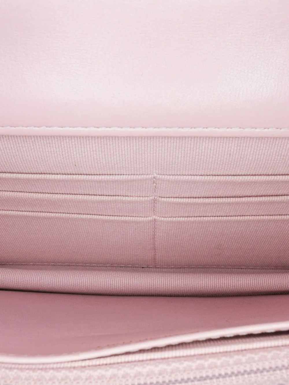 Pre-owned Chanel 2021-2023 Quilted Lambskin 19 Wallet On Chain Satchel In Pink