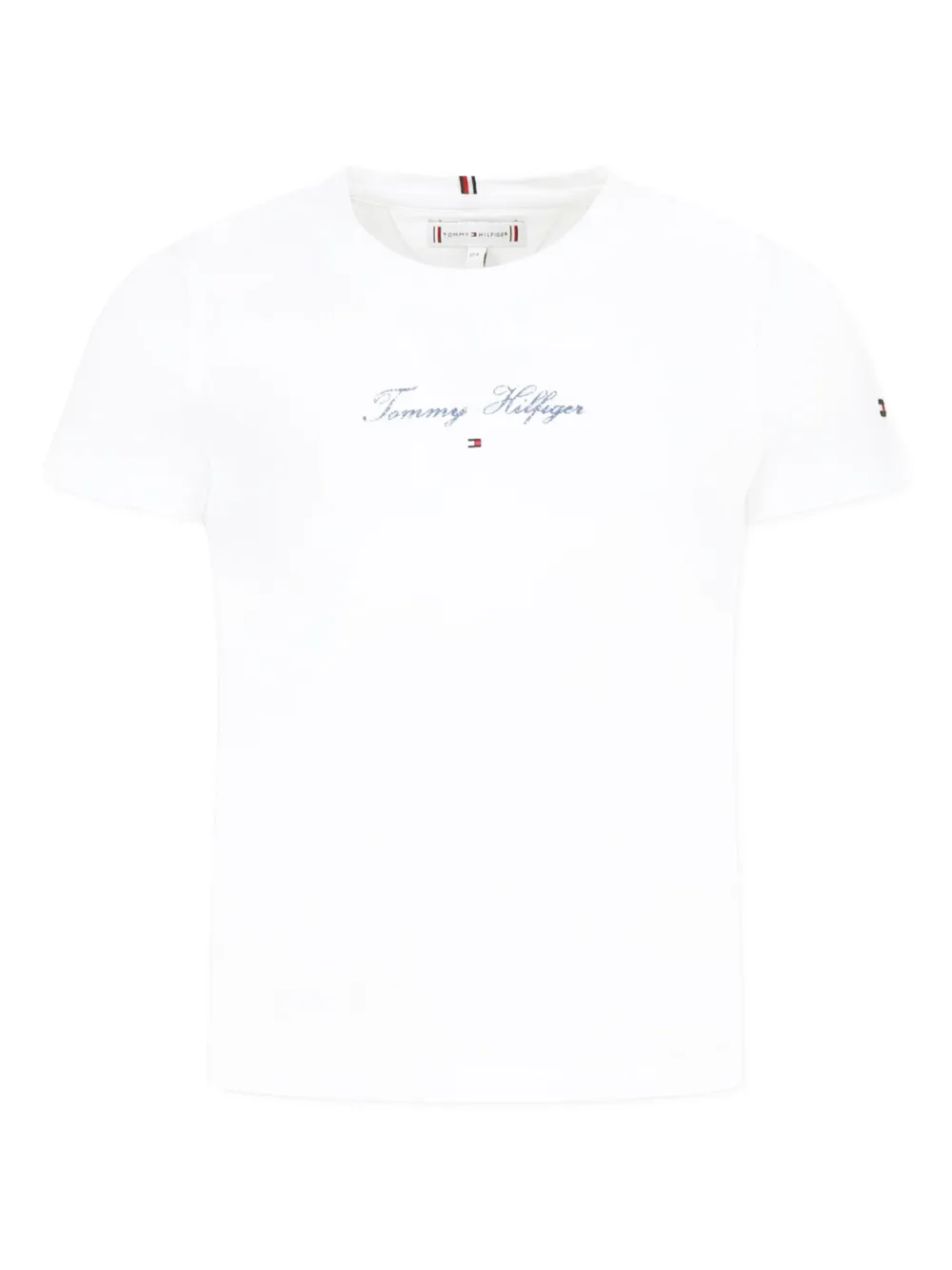 Tommy Hilfiger Junior embroidered-logo T-shirt | White | Image 1