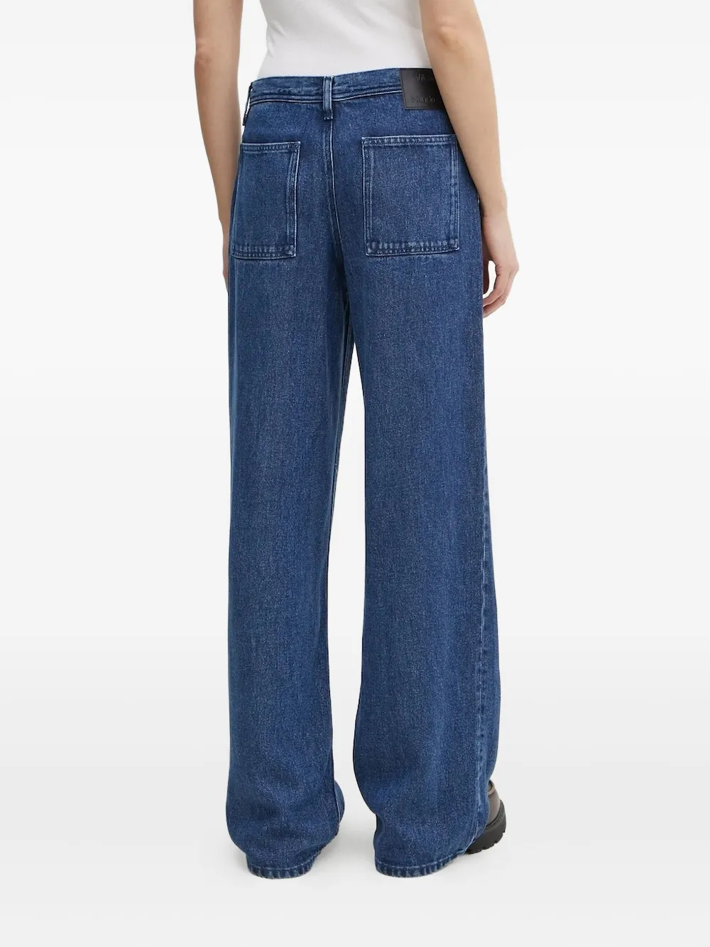 Won Hundred Jeans met opgestikte zak - Blauw