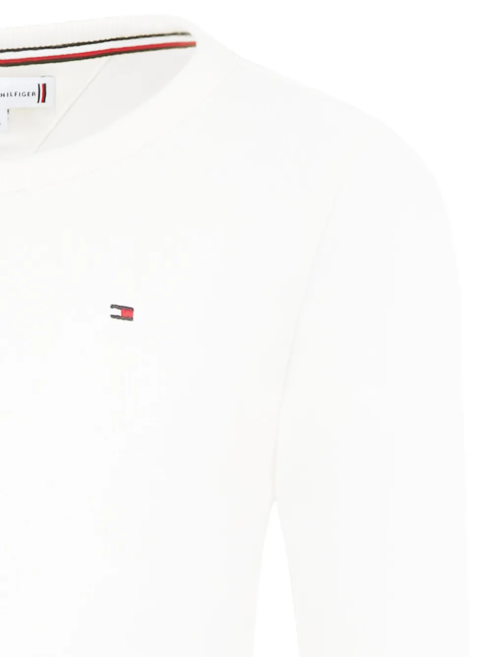 Tommy Hilfiger Junior T-shirt met geborduurd logo Wit