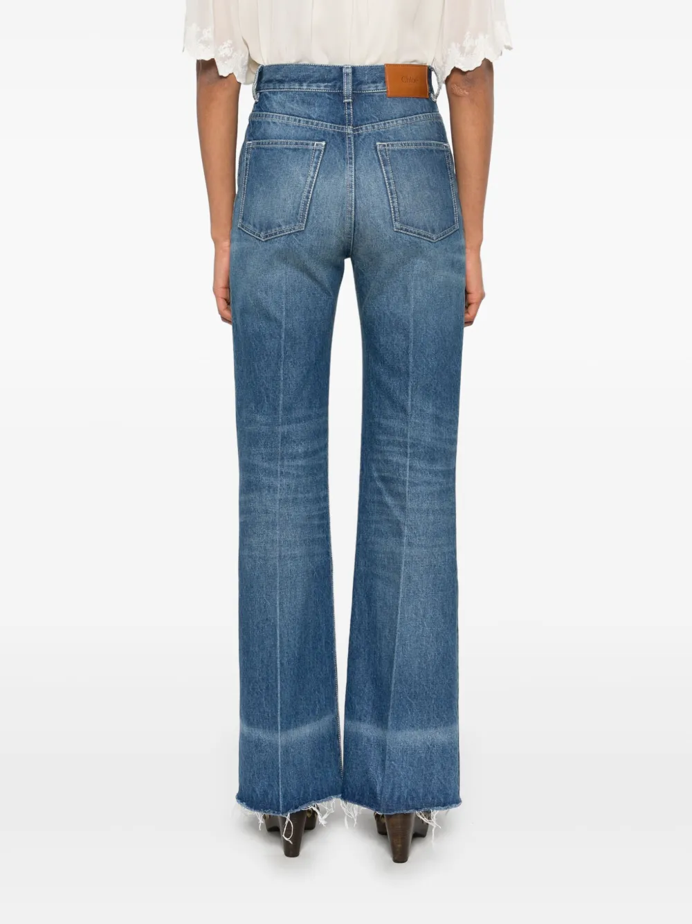 Chloé Flared jeans Blauw