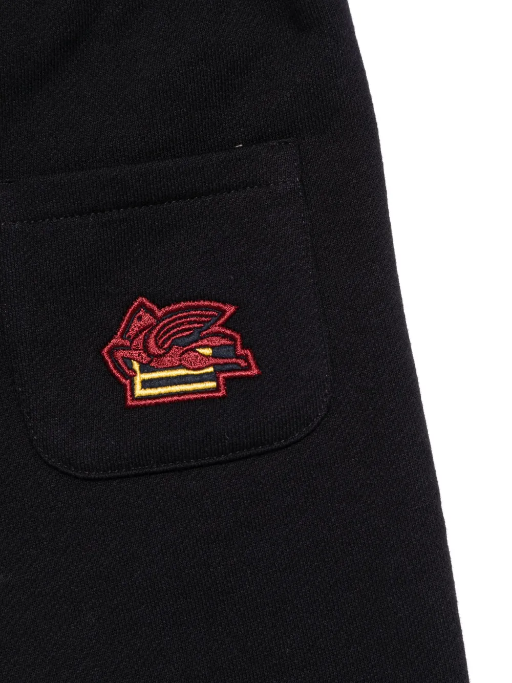 ETRO KIDS Trainingsbroek met Pegaso patroon Blauw
