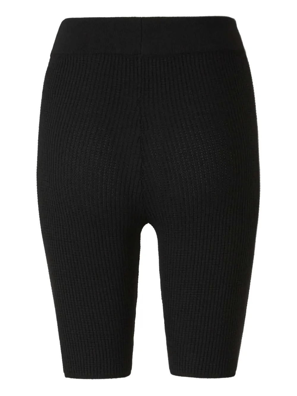 FEAR OF GOD ESSENTIALS Wafelgebreide bikershorts Zwart