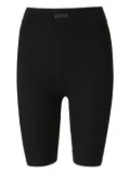 FEAR OF GOD ESSENTIALS waffle-knit biker shorts - Black