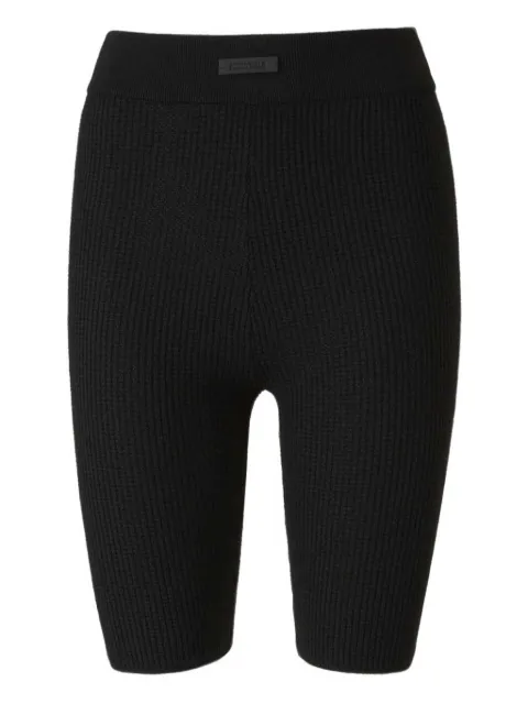 FEAR OF GOD ESSENTIALS waffle-knit biker shorts