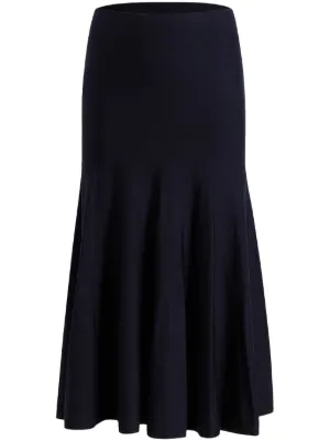 Khaite シャクソンミニスカト 4154729L729 200 Jaxon Skirt in Black Leather – KHAITE