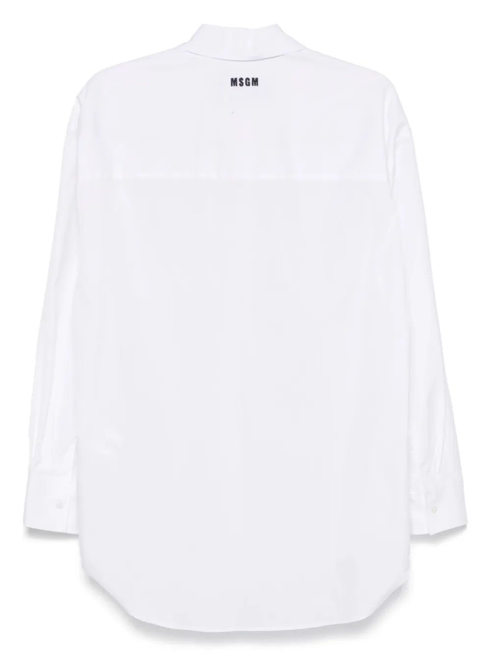 MSGM x Luke Edward Hall Sailors in Love blouse - Wit