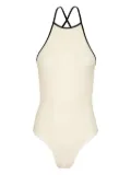 Lenny Niemeyer high-neck cross-back swimsuit - White